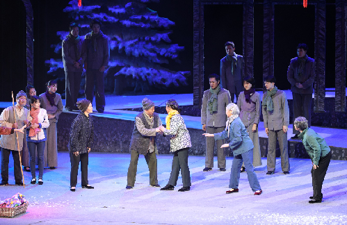 民族歌剧《有爱才有家》在京上演 诠释大爱感动北京观众